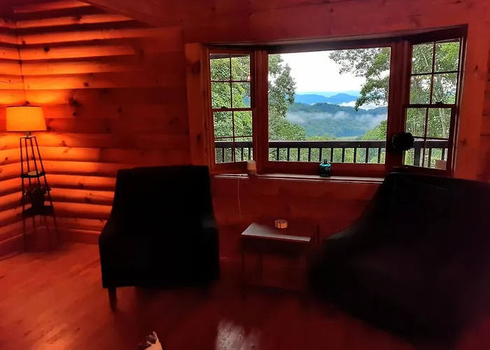 Treetops Cabin Easy To Asheville With Fast Wifi And Great View